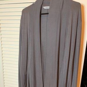 Athleta Cardigan Gray Medium NW